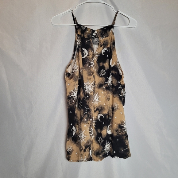 NWT No Boundaries Celestial Sun Moon Stars Tank Top Women's Size XXL(19) - Picture 5 of 11